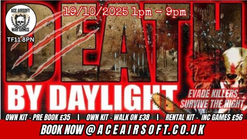 Death by Daylight - Sunday 19th October 2025